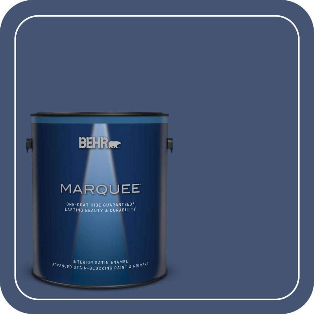 1 gal. Home Decorators Collection #HDC-CL-26 Champlain Blue Satin Enamel Interior Paint & Primer price history on PriceWatchPro