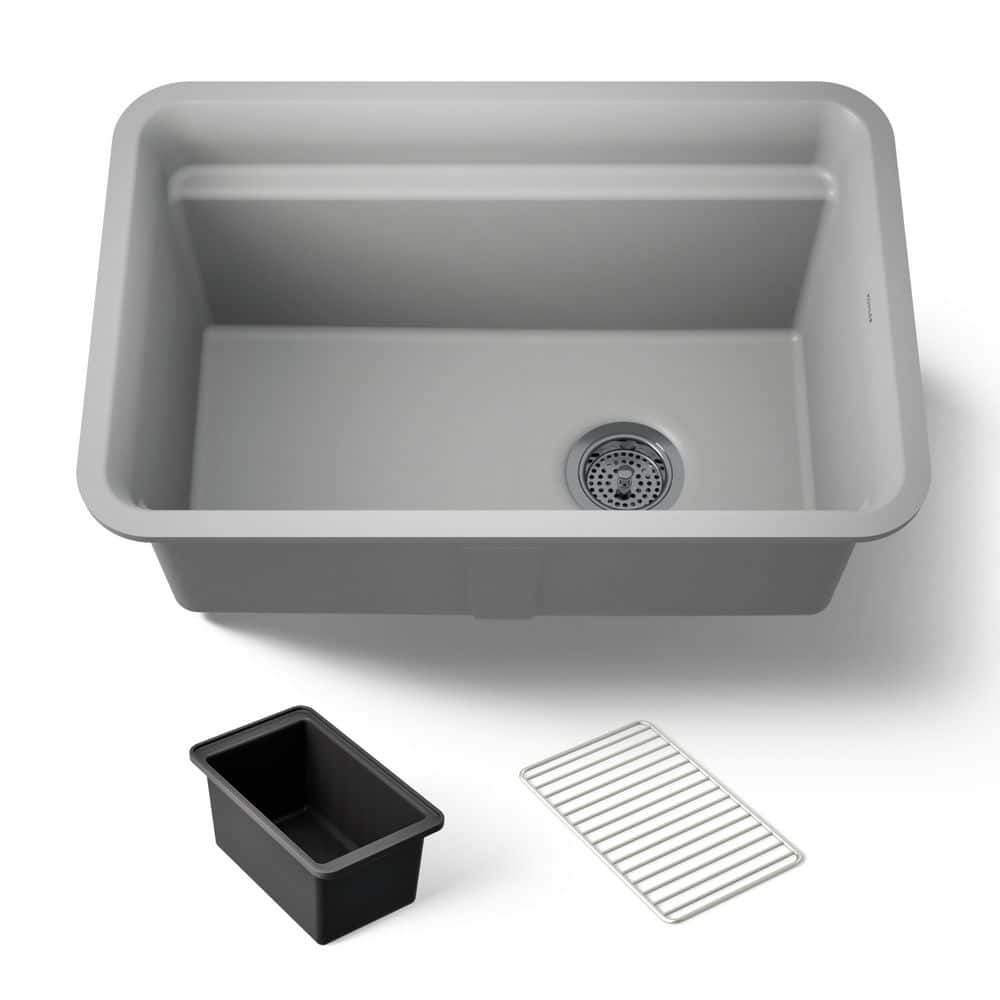 KOHLER Cairn 18-5/16 in. x 27-1/2 in. x12-5/8 in. Composite
