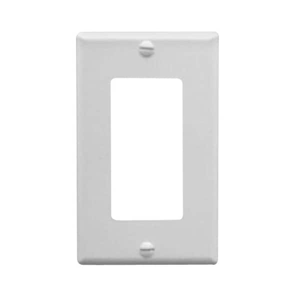 ICC 1 Gang Wall Switch Plate - White