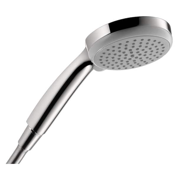Hansgrohe 1-Spray 47 in. Single Wall Mount Handheld Adjustable Shower Head in Chrome