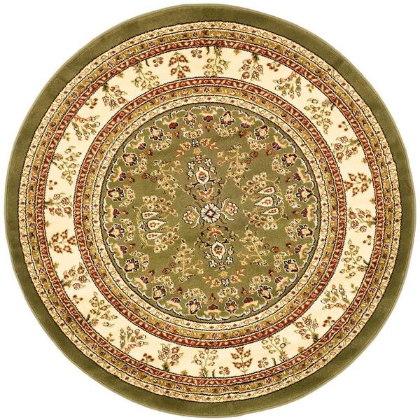 Safavieh Lyndhurst Sage/Ivory 8 ft. x 8 ft. Round Area RugLNH331C8R The Home Depot