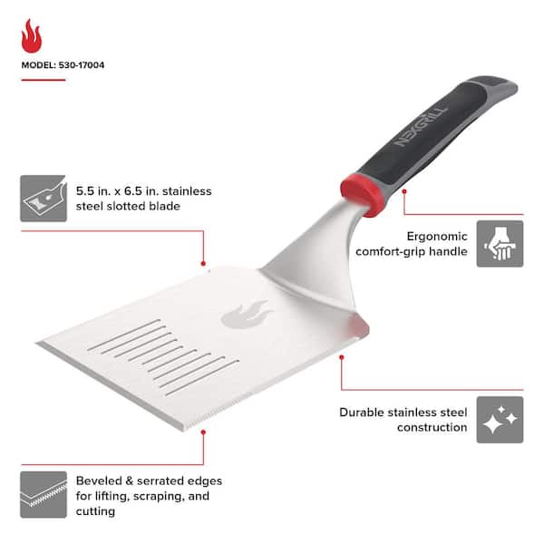 Daytona Stainless Steel Outdoor Kitchen Griddle Spatula