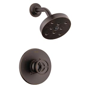 Trinsic Wheel 1-Handle Wall Mount Shower Faucet Trim Kit in Venetian Bronze (Valve Not Included)