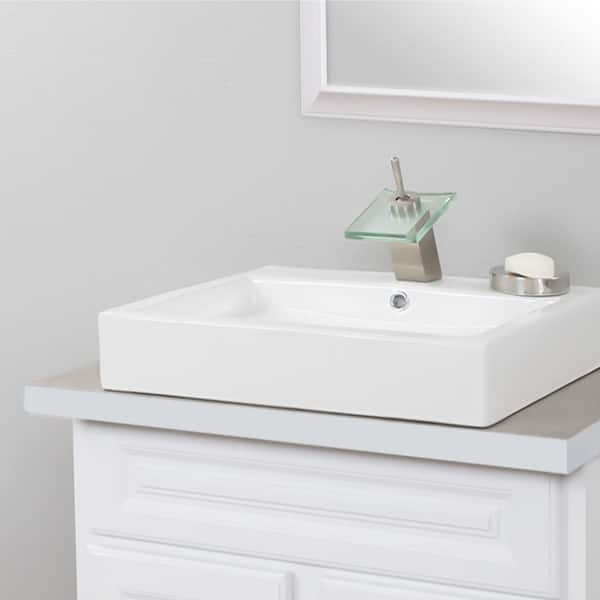 NovattoモンローシングルレバーDeck MountウォーターフォールVessel蛇口 GF-010BN-C 1 並行輸入品 Falls Modern Waterfall Single Hole Vessel Bath Faucet, GF-001 Series