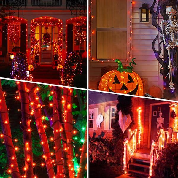 Lukyamzn 500 Light 164 ft. Indoor/Outdoor LED Halloween Plug