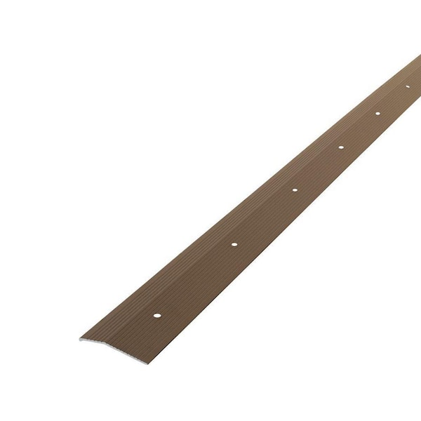 2 in. x 36 in. Amber Fluted Crapet Trim Transition Strip