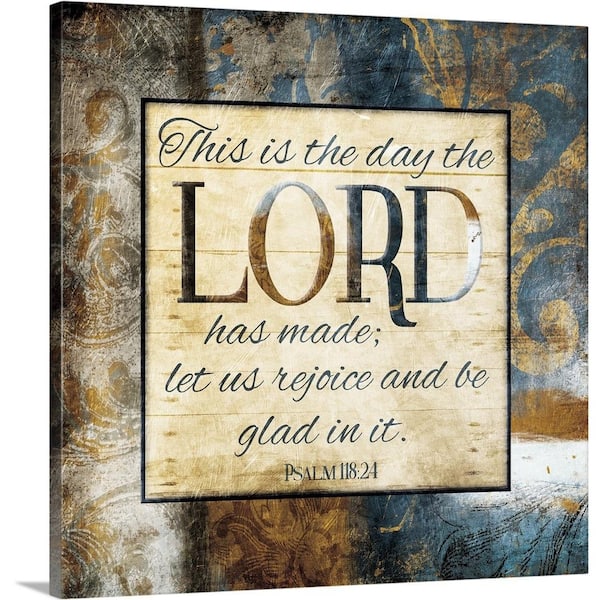 GreatBigCanvas "Let Us Rejoice" by Jace Grey Canvas Wall Art