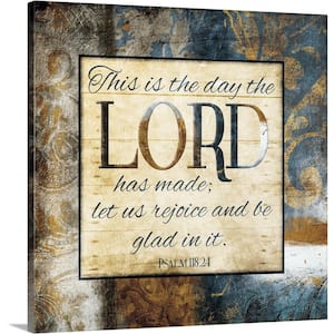"Let Us Rejoice" by Jace Grey Canvas Wall Art