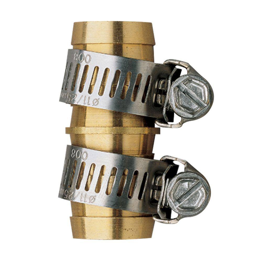 Orbit 5/8 in. Inline Male Metal Mender 27945 The Home Depot