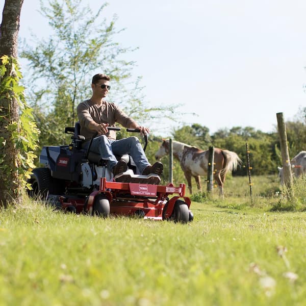 Toro - TimeCutter HD with MyRIDE 60 in. Fab 24.5 HP V-Twin Gas Zero-Turn Riding Mower with Smart Speed