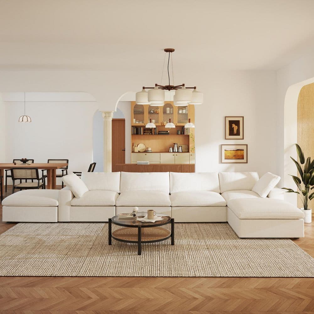 white-4-seats-2-ottomans-magic