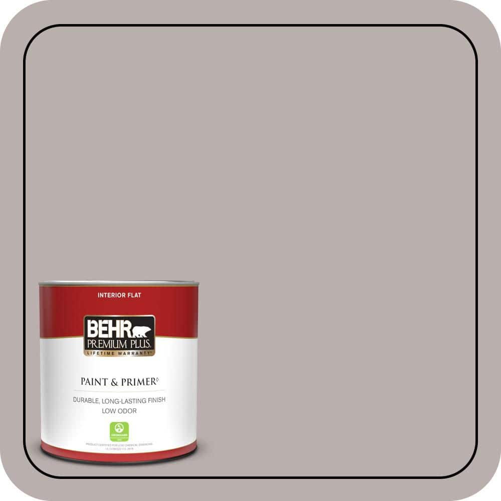 1 qt. #PPU17-11 Vintage Mauve Flat Low Odor Interior Paint & Primer product image for price tracking
