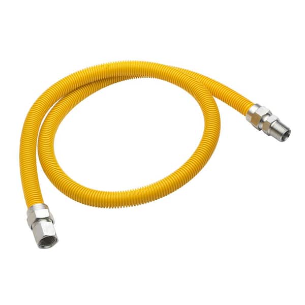 48 in. x 5/8 in. OD x 1/2 in. ID to 1/2 in. MIP x 1/2 in. FIP x 3/4 in. MIP Adapter Connection