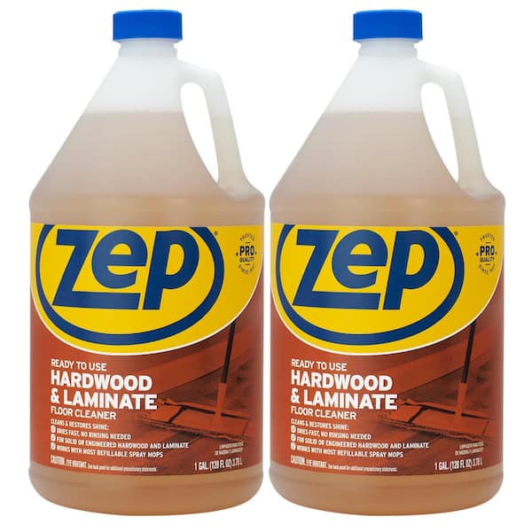 2pk-zep Commercial, Gallon, Hardwood & Laminate Floor Cleaner, Ready to US