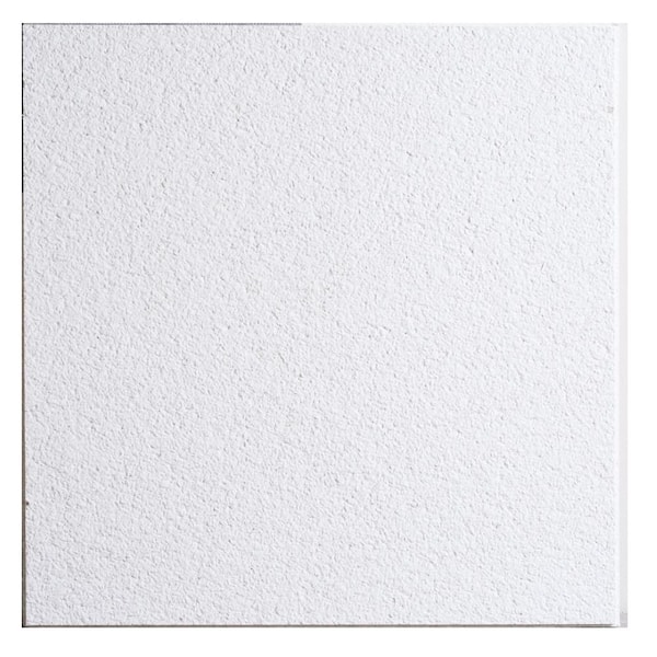 2 ft. x 2 ft. Luna White Shadowline Tapered Edge Lay-In Ceiling Tile, case of 12 (48 sq. ft.)