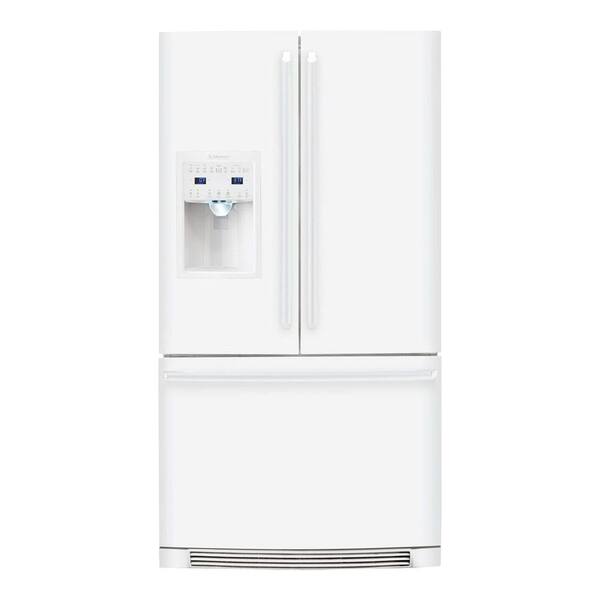 Electrolux IQ-Touch 22.6 cu. ft. French Door Refrigerator in White, Counter Depth