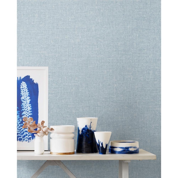 Midwinter Soft Linen Nonwoven Paper Non-Pasted Wallpaper Roll (Covers 57.5 sq. ft.)