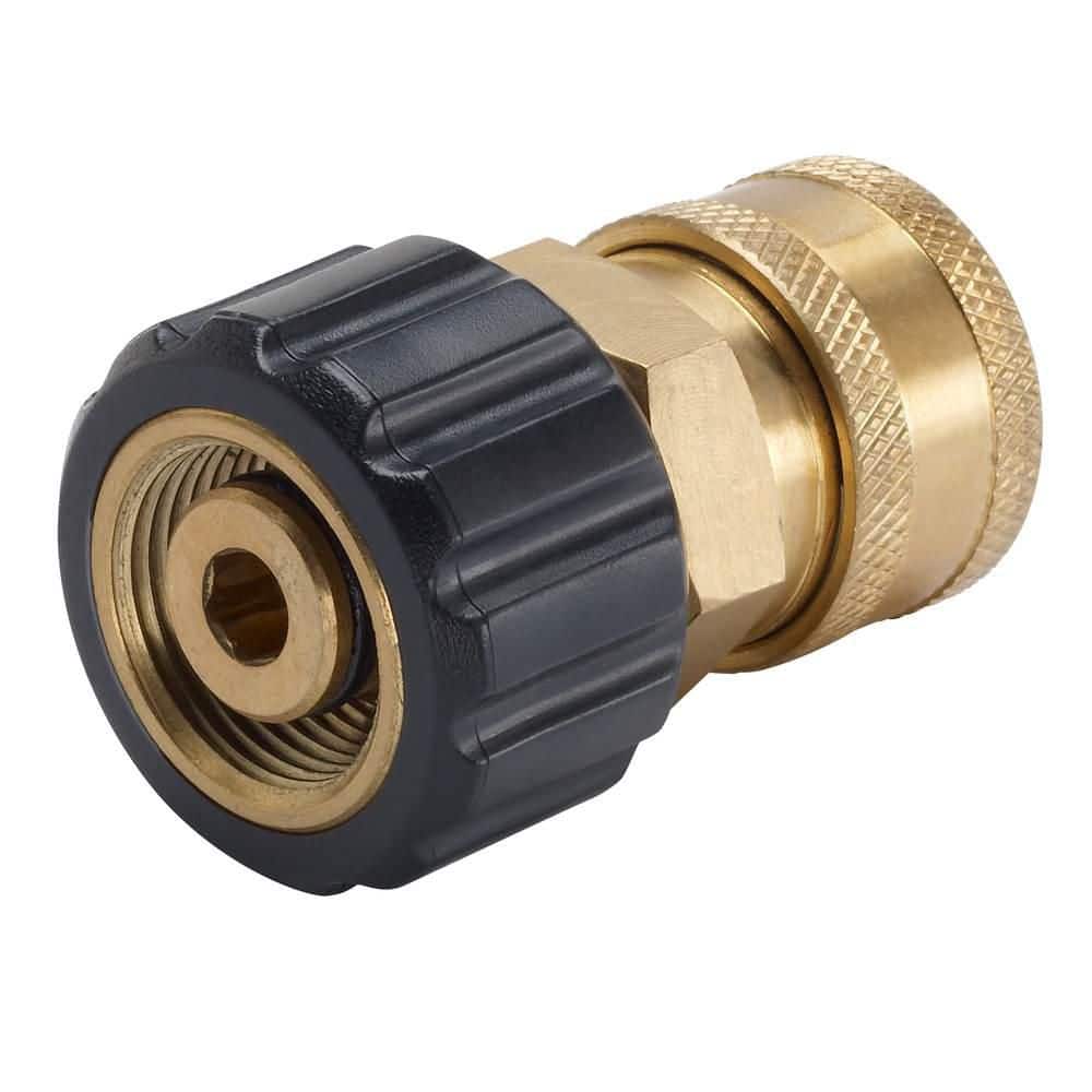 UPC 046396550705 product image for 3/8 in. Female Quick-Connect x M22 Connector for Pressure Washer | upcitemdb.com
