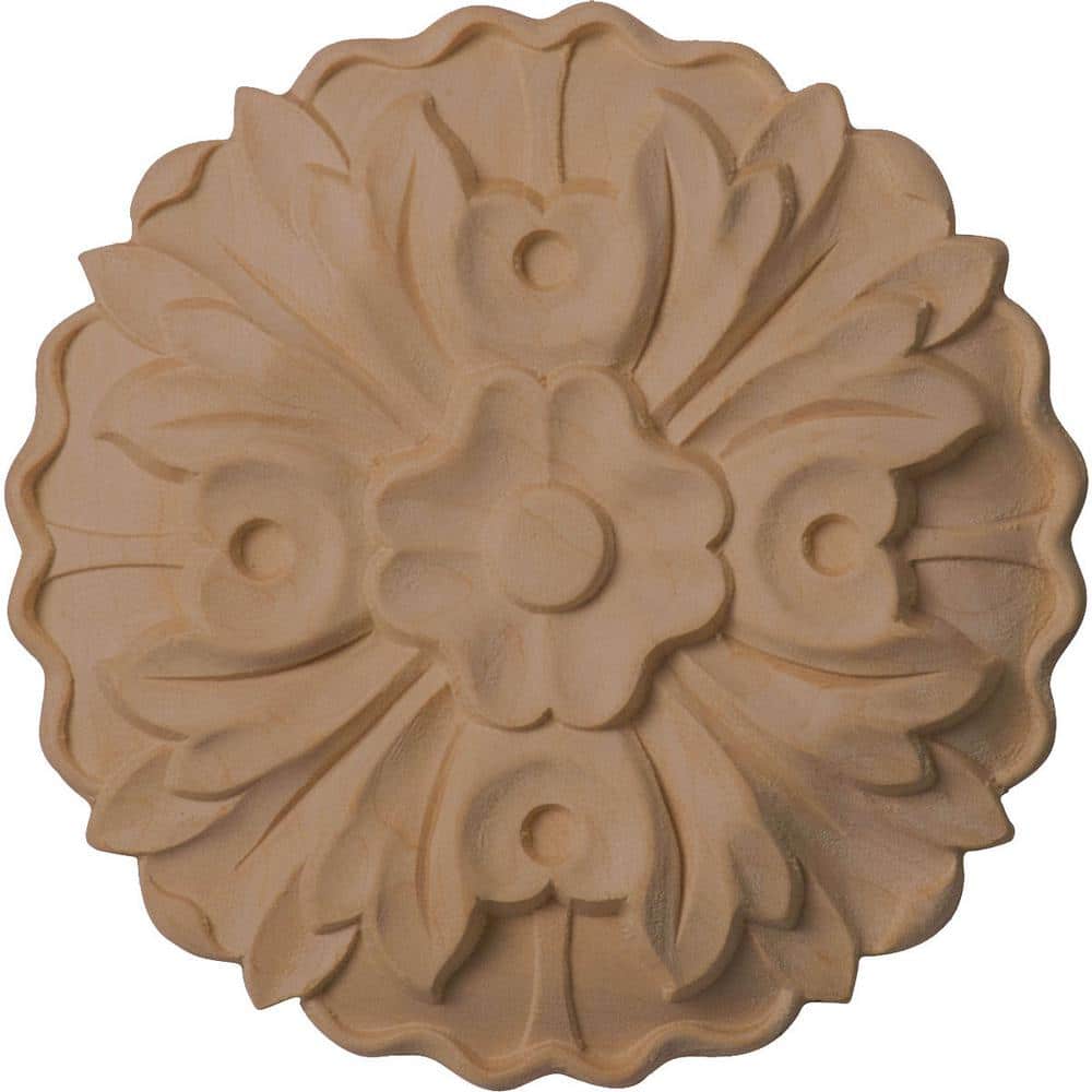 5 in. x 3/4 in. x 5 in. Unfinished Wood Alder Kent Rosette price history on PriceWatchPro