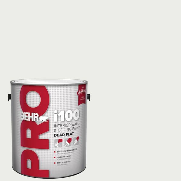 1 gal. #52 White Dead Flat Interior Paint