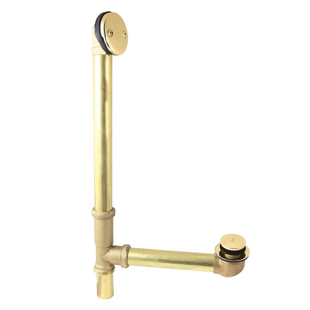 16 in. Bathtub Waste and Overflow Drain, Polished Brass price history on PriceWatchPro