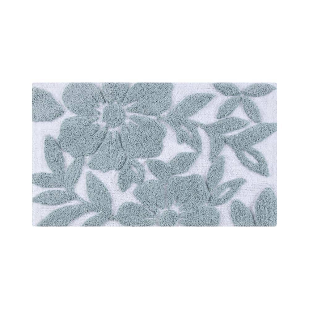 MH LONDON Burlington Leaf White and Arctic (1 ft. 75 in. x 2 ft. 8 in