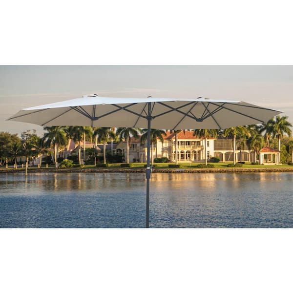 13 foot cantilever patio umbrella PURPLE LEAF 13ft Extra Large Wood-Grain Finish, Navy Blue HJC CL-17 Ragua MC1SF– In-Stock-NBA-Items degree rotation with a Colour:Volt
