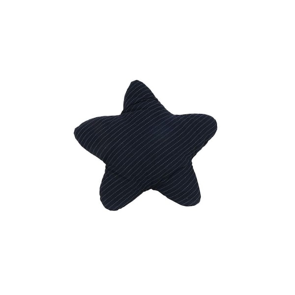 HomeRoots Blue, White Beach and Nautical Polyester 12 in. x 12 in. Throw Pillow Set of 2