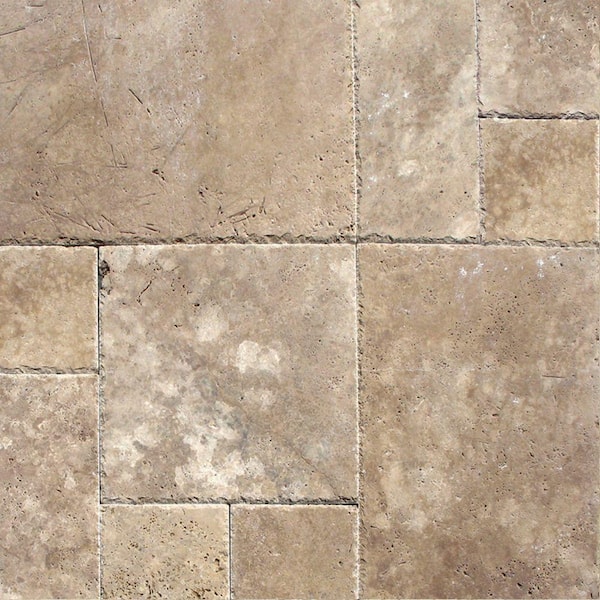 Msi Walnut Blend Pattern Honed Unfilled, Home Depot Travertine Tile
