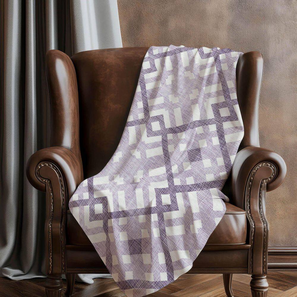 Premium Machine Washable ASB616 Purple 50 in. x 70 in. Sherpa Throw Blanket price history on PriceWatchPro