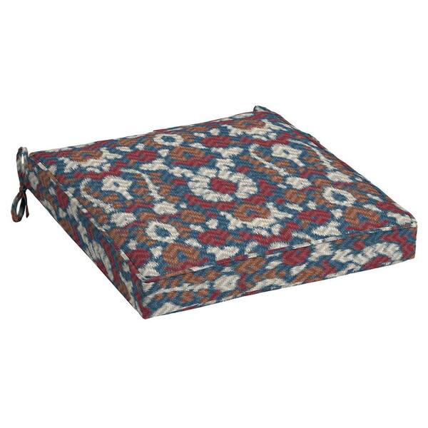 ARDEN SELECTIONS DriWeave Phyllis Ikat Outdoor Square Seat Cushion