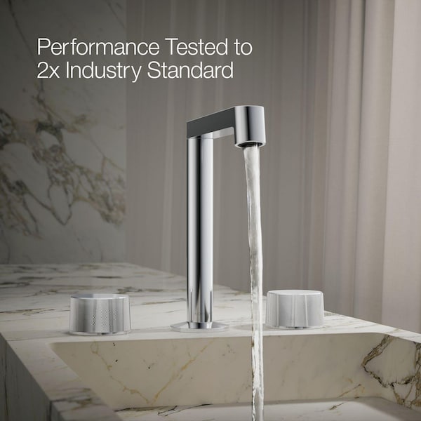 KOHLER Components Bathroom Sink Handles with Oyl Design K-77974-8