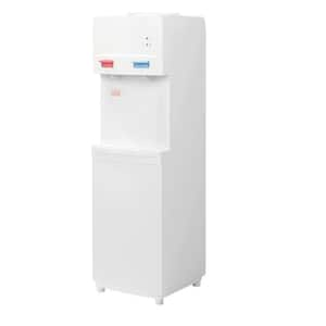 3 Gal. to 5 Gal. Top Loading Water Dispenser/Drinking Fountain Cooler Hot and Cold w/Child Safety Lock, ETL Listed Quiet