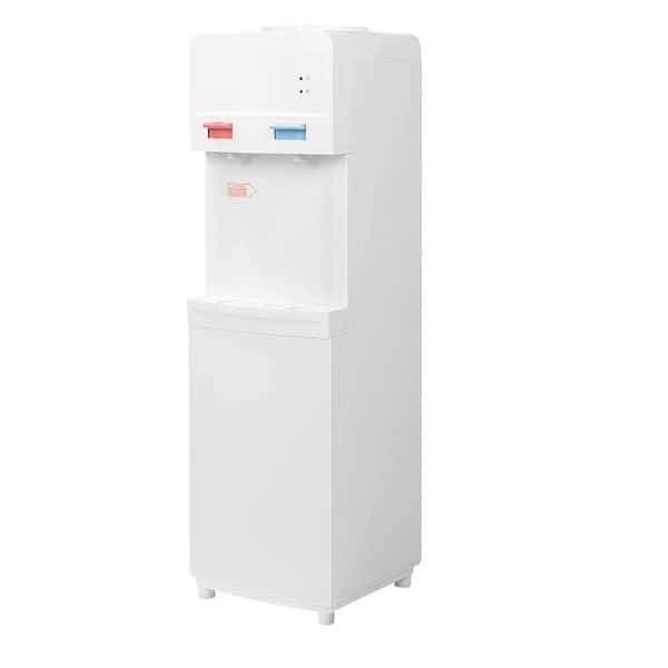 cadeninc 3 Gal. to 5 Gal. Top Loading Water Dispenser/Drinking Fountain Cooler Hot and Cold w/Child Safety Lock, ETL Listed Quiet