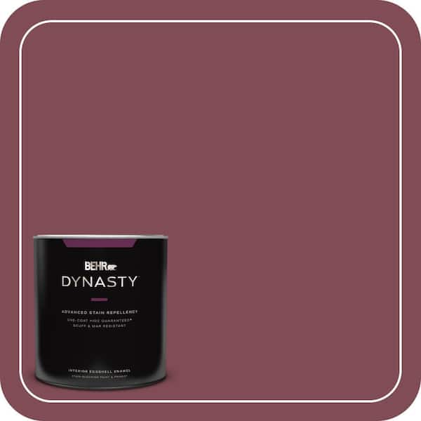 BEHR DYNASTY 1 qt. Home Decorators Collection #HDC-SP14-11 Rouge Charm Eggshell Enamel Interior Stain-Blocking Paint & Primer