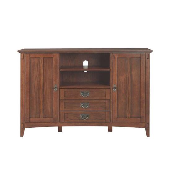 Unbranded Dark Oak Entertainment Center