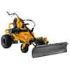 Cub cadet zt1 snow plow hot sale