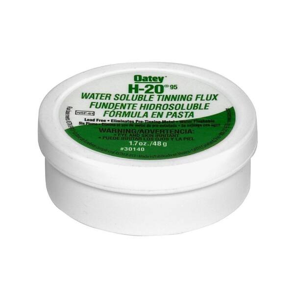 Oatey 1.7 oz. Lead-Free Water Soluble Solder Tinning Flux Paste