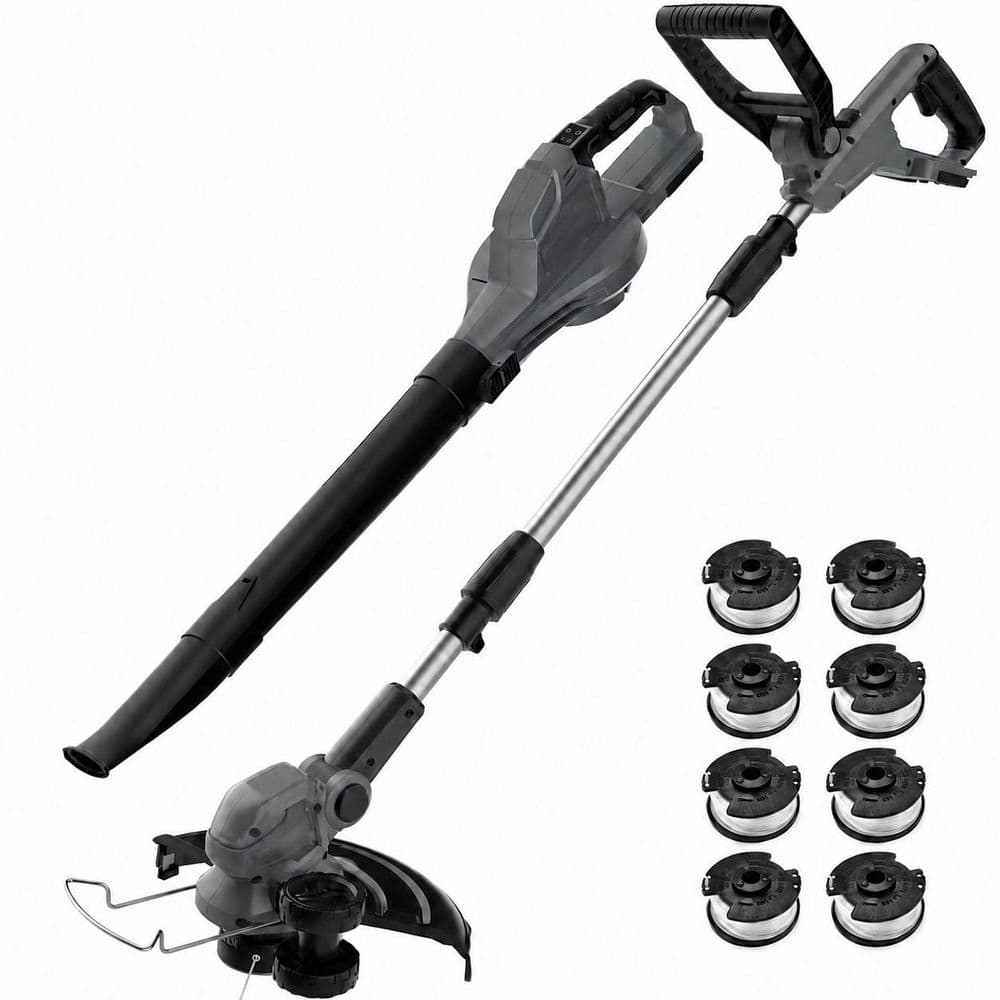 12 in. Grass Shears 2-in-1 Cordless Weed Wacker and Leaf Blower Combo Auto-Feed String Trimmer 150MPH Lightweight price history on PriceWatchPro