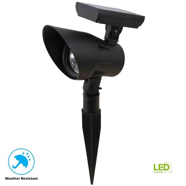 Open Stock Solar Black Outdoor Integrated LED Landscape Spot Light Open Stock Solar Black Outdoor Integrated LED Landscape Spot Light