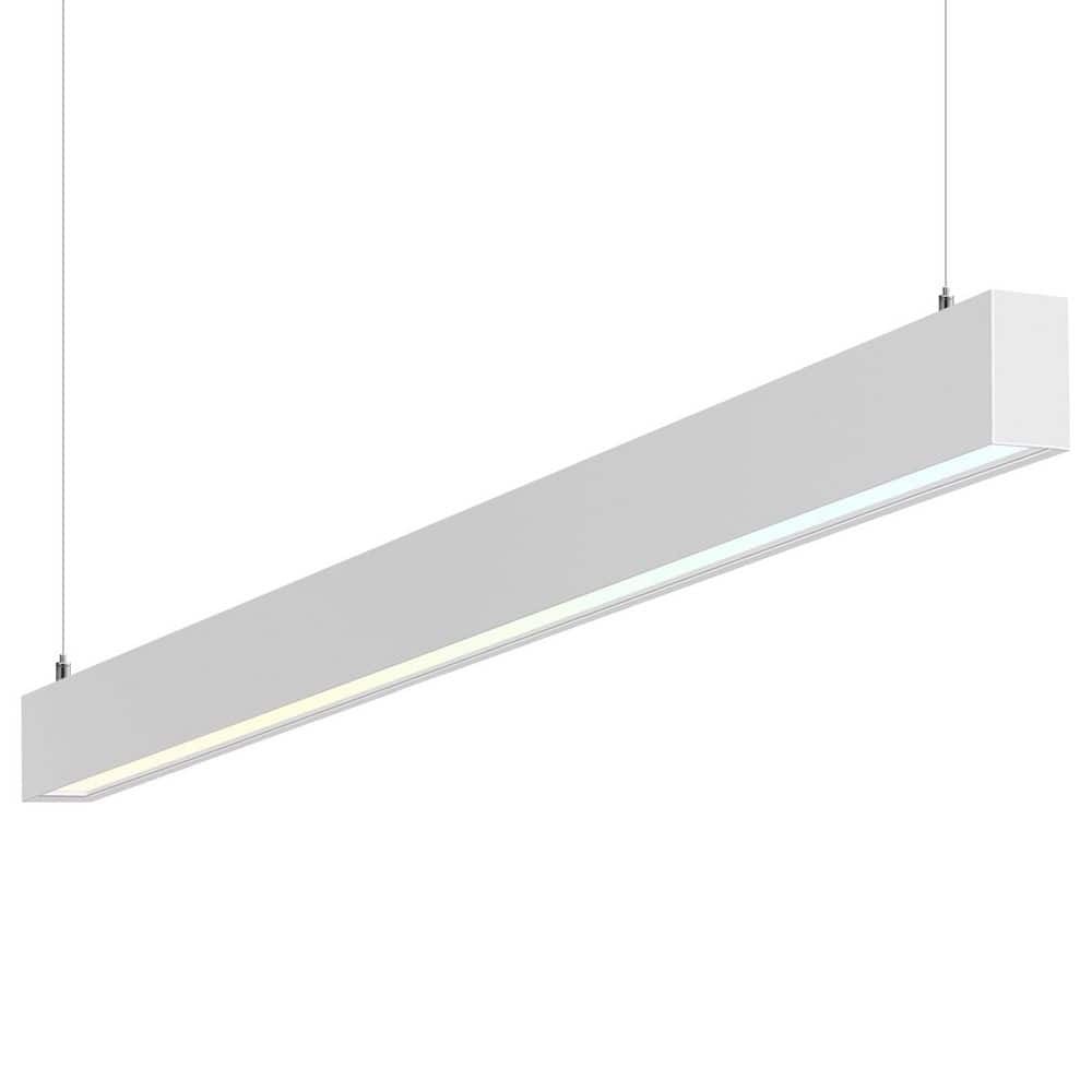 4FT Integrated LED Linkable Linear Light, 3CCT, 30/40/50W, Up to 5750LM, Dimmable, Damp Rated & DLC Listed, White price history on PriceWatchPro