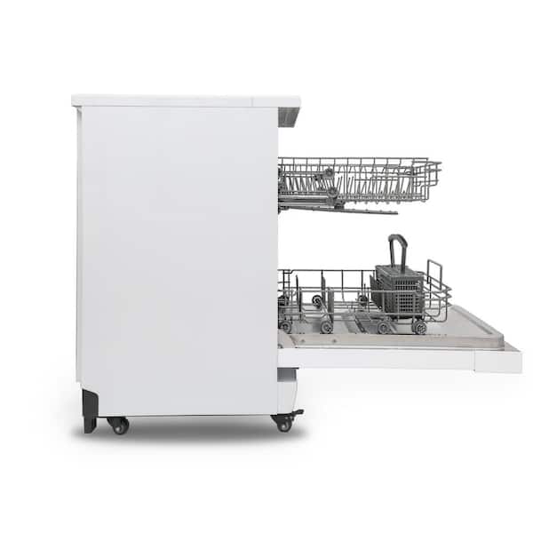 Black + Decker Portable Dishwasher, 18 In. Wide With 8 Place