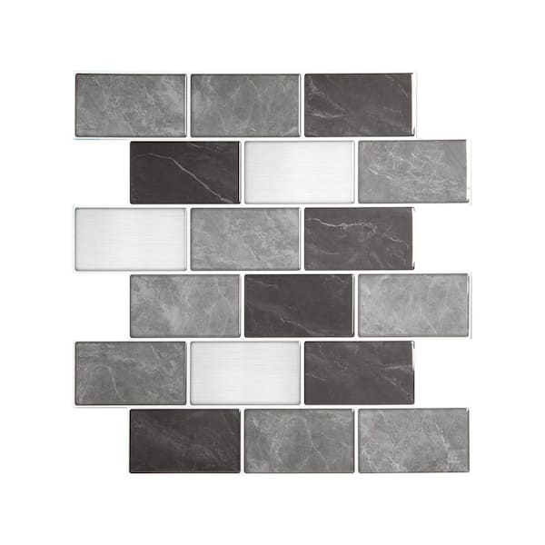 MileSun 10-Sheets Peel And Stick Backsplash Tile, 11.5 Inch X 12 Inch - View #12