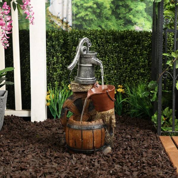 tivoli wood works 38灯outdoor monster Alpine Corporation 24 in. Tall Outdoor 3-Tier Old-Fashioned