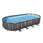24 ft. x 12 ft. Oval 48 in. Deep Soft-Sided Above Ground Swimming Pool Set