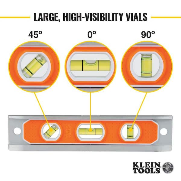 918910 Greenlee Aluminum Torpedo Level, 5-1/2 Length, Magnetic