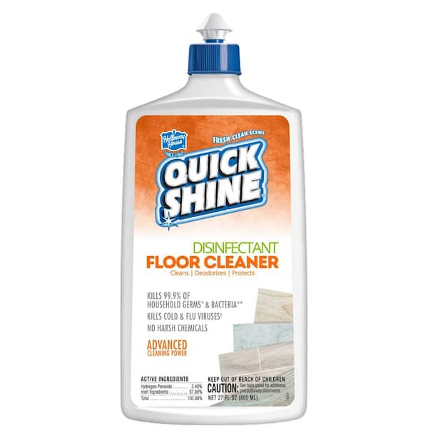 Quick Shine Multi-Surface Plant-Based Liquid Floor Cleaner, Fresh Scent, 27  fl. oz. 