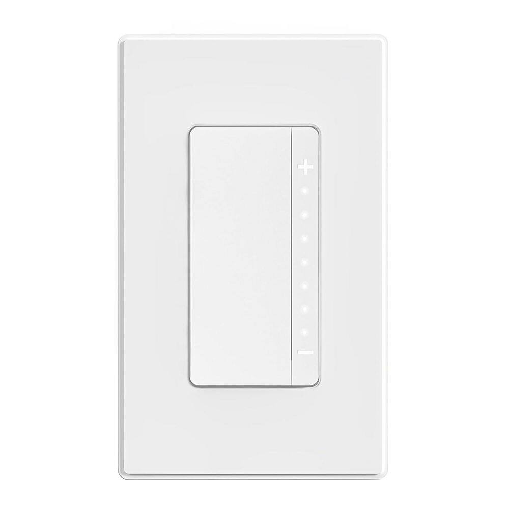 120-Volt Digital Dimmer Light Switch Matte White 1-Pack Fade On Off Wall Plate Included UL Listed Easy Install price history on PriceWatchPro