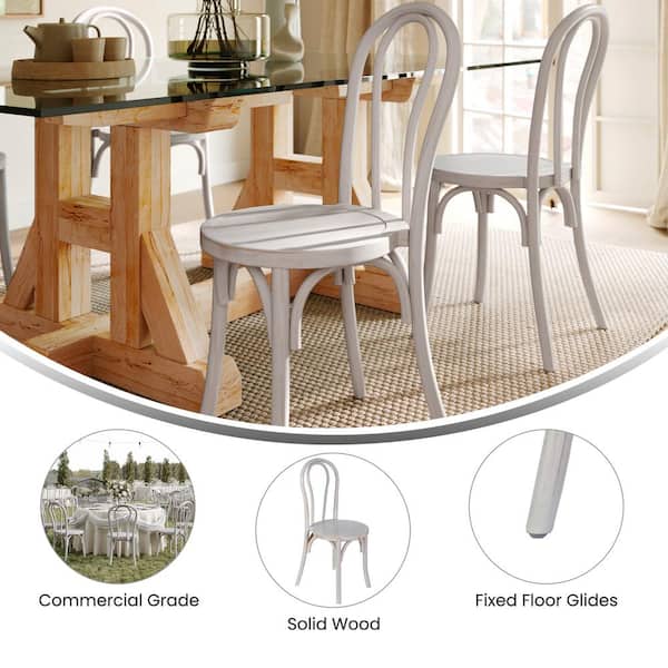 Carnegy Avenue Betsy Commercial Grade White Wash Thonet