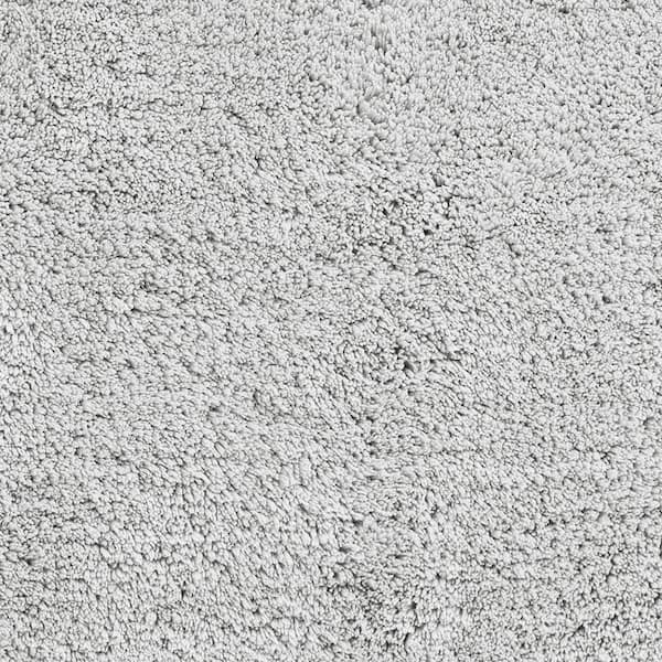 Legends Hotel 21 in. x 34 in. Light Gray Bath Rug